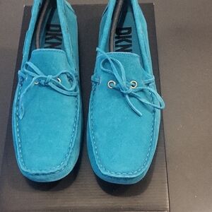 DKNY Men's Bright Blue Loafers